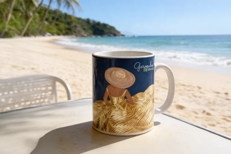 Canecas personalizadas com identidade local Lembramar